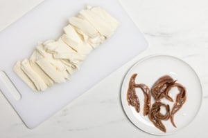 Preparazione Fiori di zucca in padella - Fase 2