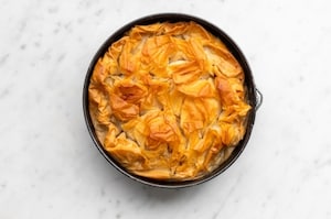 Preparazione Torta di pasta fillo - Fase 4