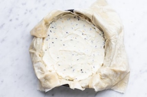 Preparazione Torta di pasta fillo - Fase 2