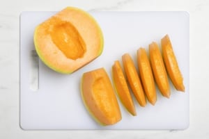 Preparazione Melone ghiacciato - Fase 1