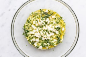 Preparazione Muffin di zucchine - Fase 2