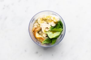 Preparazione Pasta con crema di melanzane - Fase 2