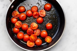 Preparazione Pasta con crema di melanzane - Fase 3