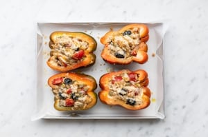 Preparazione Peperoni ripieni di tonno - Fase 3