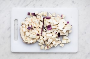 Preparazione Polpettone di melanzane - Fase 2