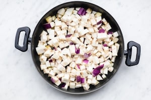 Preparazione Polpettone di melanzane - Fase 2