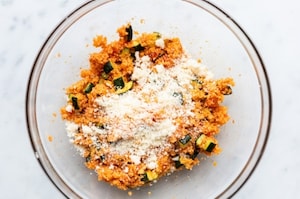 Preparazione Pomodori ripieni di cous cous - Fase 4