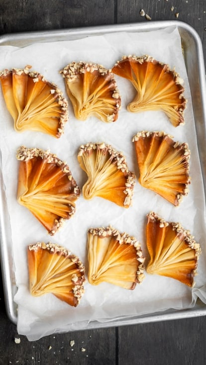 Ventagli di pasta fillo