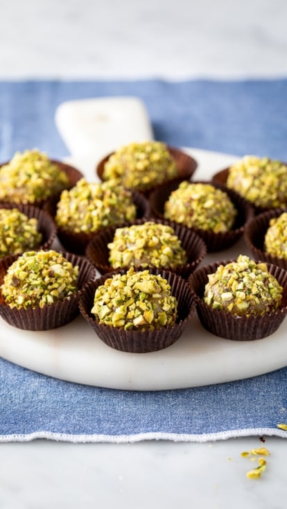 Brigadeiro al pistacchio