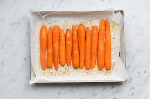 Preparazione Carote croccanti al parmigiano - Fase 2