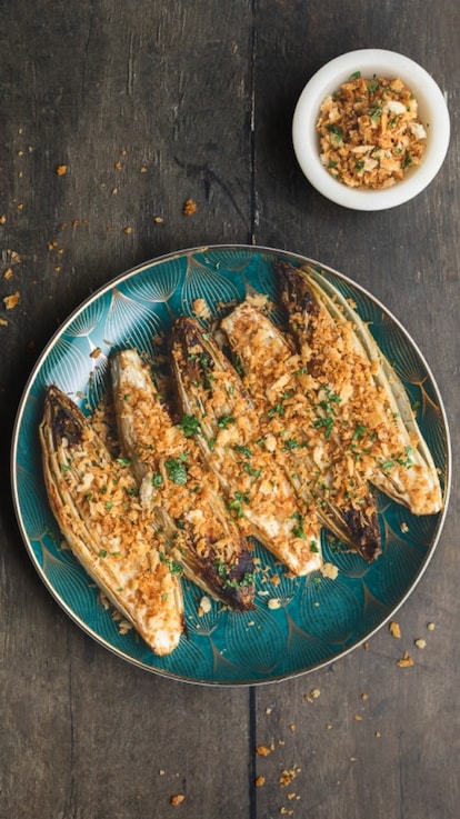 Indivia arrosto al burro di miso