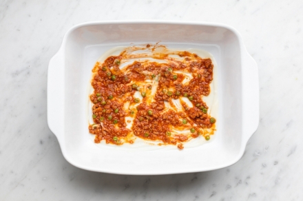 Preparazione Lasagne alla siciliana - Fase 3 Preparazione Lasagne alla siciliana - Fase 3