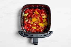 Preparazione Pomodorini confit in friggitrice ad aria alla francese - Fase 2