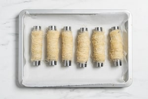 Preparazione Cannoli kataifi ripieni di gorgonzola - Fase 1