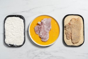 Preparazione Cotolette in carpione - Fase 1