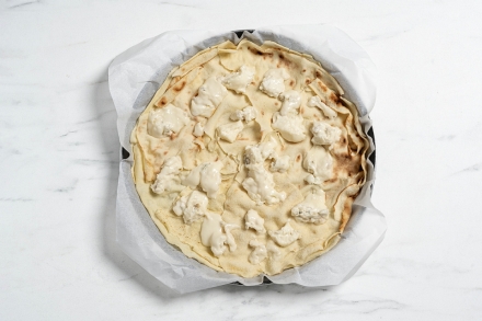 Preparazione Focaccia al gorgonzola furba - Fase 2 Preparazione Focaccia al gorgonzola furba - Fase 2