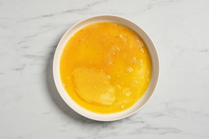 Preparazione Galette di carta di riso con fichi e gorgonzola - Fase 1