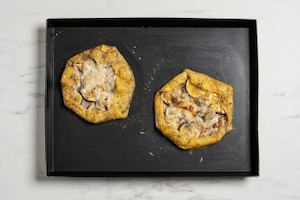 Preparazione Galette di carta di riso con fichi e gorgonzola - Fase 4