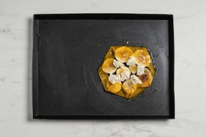 Preparazione Galette di carta di riso con fichi e gorgonzola - Fase 3