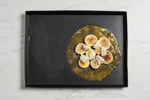 Preparazione Galette di carta di riso con fichi e gorgonzola - Fase 2