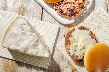 Hamburger con gorgonzola