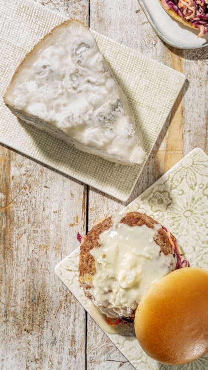 Hamburger con gorgonzola
