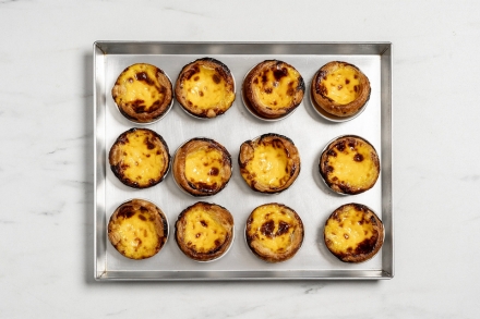 Preparazione Pastel de nata - Fase 5 Preparazione Pastel de nata - Fase 5