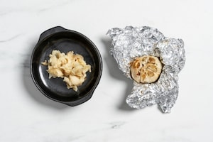 Preparazione Roasted garlic bread con gorgonzola - Fase 3