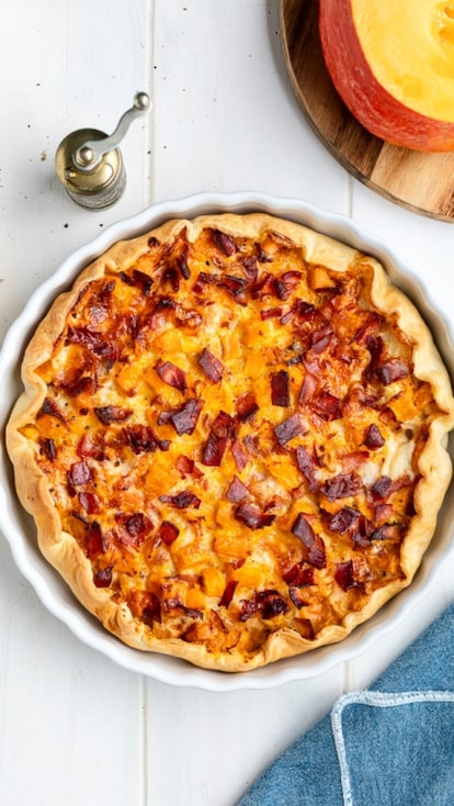 Torta salata di zucca