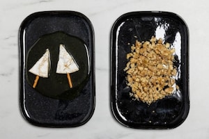 Preparazione Alberelli di camembert - Fase 1