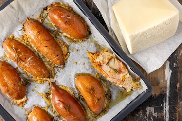 Patate dolci arrosto con pecorino