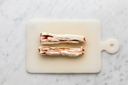 Preparazione Rose di pasta sfoglia - Fase 3 Preparazione Rose di pasta sfoglia - Fase 3