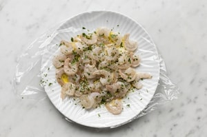 Preparazione Sfoglia croccante di mazzancolle - Fase 1