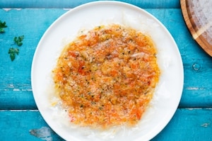 Preparazione Sfoglia croccante di mazzancolle - Fase 3