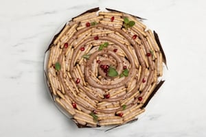 Preparazione Tronco di Natale con Oro Saiwa - Fase 6