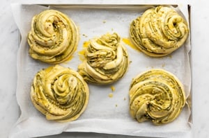Preparazione Buns al pistacchio - Fase 6