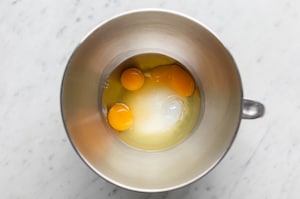 Preparazione Ciambellone senza glutine - Fase 1