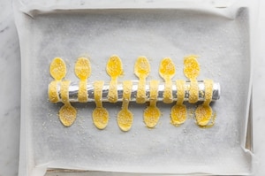 Preparazione Cucchiai di sfoglia - Fase 1