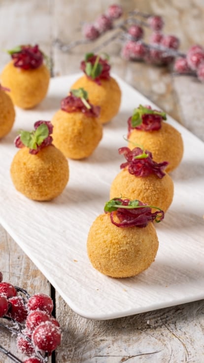 Sfere di besciamella al Grana Padano