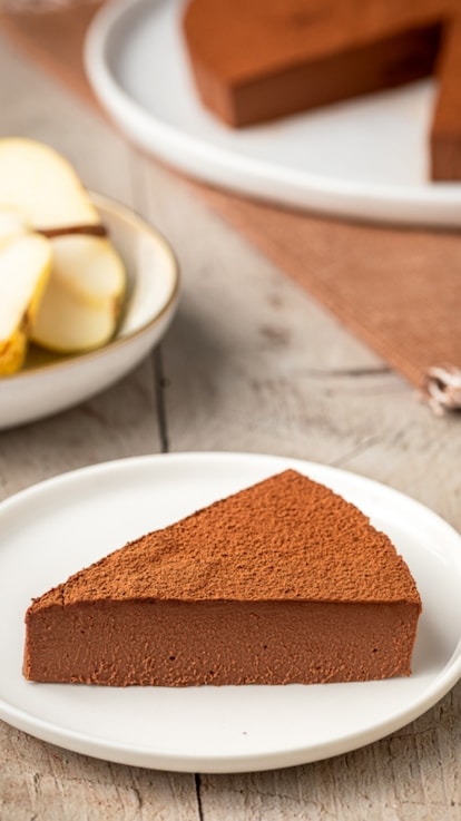 Torta mousse pere e cioccolato