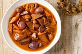 Boeuf bourguignon vegano