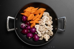 Preparazione Boeuf bourguignon vegano - Fase 2