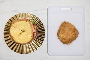 Preparazione Panettone gastronomico farcito - Fase 5