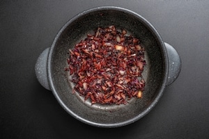 Preparazione Risotto radicchio e salsiccia - Fase 2