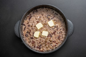 Preparazione Risotto radicchio e salsiccia - Fase 4