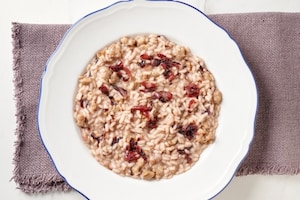 Preparazione Risotto radicchio e salsiccia - Fase 5