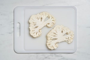 Preparazione Bistecca di cavolfiore - Fase 1