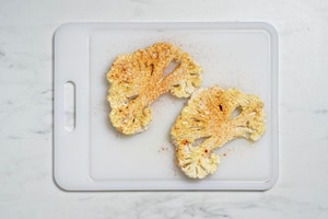 Preparazione Bistecca di cavolfiore - Fase 1