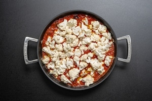 Preparazione Cavolfiore alla puttanesca - Fase 3