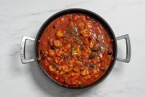 Preparazione Cavolfiore alla puttanesca - Fase 3